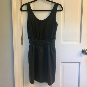 J Crew Women’s Black Silk And Wool Dress